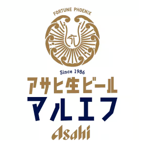 アサヒ生ビール（マルエフ）のロゴ